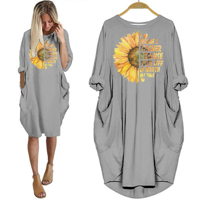 BigProStore Teacher Shirt I Became A Teacher Women Summer Dress Gray / S Women Dress