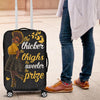 BigProStore The Thicker The Thighs The Sweeter The Prize Travel Luggage Cover Suitcase Protector S (18-22 in / 45-55 cm) Suitcase Cover
