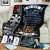 BigProStore Things I Miss when I think of my Dad Blanket YOUTH-S (43"x55" / 110x140cm) Blanket