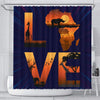 BigProStore Trendy Africa Art in LOVE Black African American Shower Curtains Afro Bathroom Decor BPS011 Small (165x180cm | 65x72in) Shower Curtain
