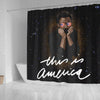 BigProStore Trendy Funny This Is America Childish Gambino African American Shower Curtain African Style Designs BPS122 Small (165x180cm | 65x72in) Shower Curtain