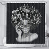 BigProStore Trendy My Roots Beautiful Afro Lady Black History Shower Curtains Afrocentric Style Designs BPS174 Small (165x180cm | 65x72in) Shower Curtain