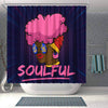 BigProStore Trendy Soulful Afro Woman Afro American Shower Curtains African Style Designs BPS210 Shower Curtain