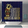 BigProStore Trendy The Melanin Is Our Skin Makes Us Queen African Style Shower Curtains Afrocentric Bathroom Accessories BPS221 Shower Curtain