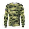 BigProStore Us Army Clothing U.S.Army Veteran Green USA Army Hoodie - Sweatshirt - Tshirt - Zip Hoodie Sweatshirt / S