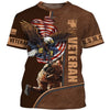 BigProStore Men'S Marine Corps Apparel & Gifts U.S.M.C Veteran Usa Flag Usa Army Hoodie - Sweatshirt - Tshirt - Zip Hoodie T-shirt / S
