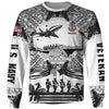 BigProStore Navy Veteran Apparel U.S.Navy Veteran Black White USA Army Hoodie - Sweatshirt - Tshirt - Zip Hoodie Sweatshirt / S