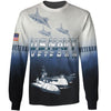 BigProStore Men'S Navy Apparel & Gifts U.S.Navy Veteran Dark Blue USA Army Hoodie - Sweatshirt - Tshirt - Zip Hoodie Sweatshirt / S