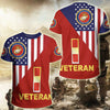 BigProStore USMC Veteran Hoodie Mens Womens All Over Print US Marine Corps Shirt Pullover Hooded Sweatshirt BPS296 3D Printed Shirt