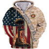 BigProStore United States Marine Corps Apparel Usmc Honor The Fallen Usa Army Hoodie - Sweatshirt - Tshirt - Zip Hoodie Zip Hoodie / S