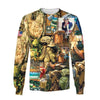 BigProStore Us Army Clothing Us Army I Want You USA Army Hoodie - Sweatshirt - Tshirt - Zip Hoodie Sweatshirt / S