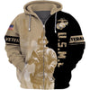 BigProStore Us Marine Corps Clothing Us Marine Corps Usa Army Hoodie - Sweatshirt - Tshirt - Zip Hoodie Zip Hoodie / S