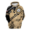 BigProStore Men'S Navy Apparel & Gifts US NAVY Veteran USA Army Hoodie - Sweatshirt - Tshirt - Zip Hoodie Hoodie / S