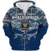 BigProStore Men'S Navy Apparel & Gifts US NAVY I Served My Country USA Army Hoodie - Sweatshirt - Tshirt - Zip Hoodie Zip Hoodie / S