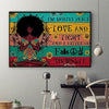 BigProStore Nice African Custom Canvas Unique African American Black Art Canvas African Woman African King Bedroom Wall Glamorous Wall Decals African American Canvas / 12" x 18" African American Canvas