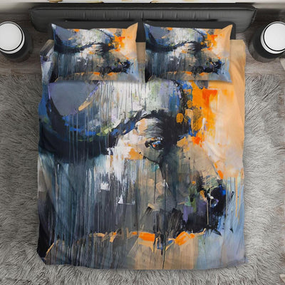 BigProStore African Bedding Sets Unique Afro American Animals Modern Duvet Cover Sets Bedding Sets / TWIN SIZE (68"x86" / 172x220cm) Bedding Sets