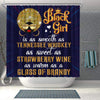 BigProStore Unique Black Girl Is As Smooth As Tennessee Whiskey Black African American Shower Curtains African Style Designs BPS076 Shower Curtain