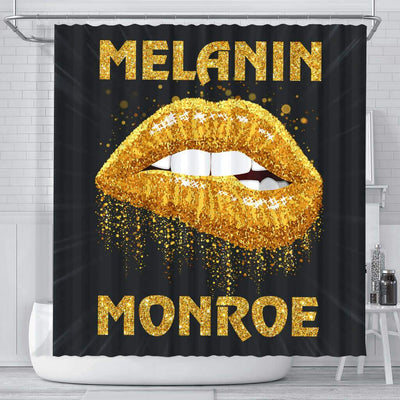 BigProStore Unique Melanin Monroe African American Themed Shower Curtains African Style Designs BPS160 Small (165x180cm | 65x72in) Shower Curtain