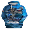 BigProStore Men'S Navy Apparel & Gifts United States Navy Veteran USA Army Hoodie - Sweatshirt - Tshirt - Zip Hoodie Hoodie / S