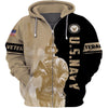 BigProStore U.S.Navy Veteran Apparel United States Veteran Navy USA Army Hoodie - Sweatshirt - Tshirt - Zip Hoodie Zip Hoodie / S