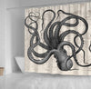 BigProStore Bathroom Curtain Vintage Octopus Shower Curtain Bathroom Accessories Kraken Shower Curtain