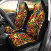 BigProStore Sunflower Car Seat Covers Yellow Sunflower Autozone Seat Covers Universal Fit (Set of 2 Car Seat Covers Car Seat Cover