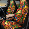 BigProStore Sunflower Car Seat Covers Yellow Sunflower Autozone Seat Covers Universal Fit (Set of 2 Car Seat Covers Car Seat Cover