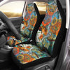 BigProStore Sunflower Seat Covers Adorable Magic Sunny Flower Seat Protector Universal Fit (Set of 2 Car Seat Covers Car Seat Cover