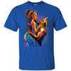 BigProStore African American King Queen T-Shirt For Melanin Women Men Pro Black G200 Gildan Ultra Cotton T-Shirt / Royal / S T-shirt