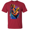 BigProStore African American King Queen T-Shirt For Melanin Women Men Pro Black G200 Gildan Ultra Cotton T-Shirt / Cardinal / S T-shirt