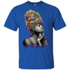 BigProStore African American Pro Black Queens T-Shirt For Melanin Women Afro Girl G200 Gildan Ultra Cotton T-Shirt / Royal / S T-shirt