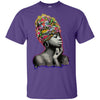 BigProStore African American Pro Black Queens T-Shirt For Melanin Women Afro Girl G200 Gildan Ultra Cotton T-Shirt / Purple / S T-shirt