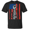 BigProStore African American T-Shirt America Flag Graphic Designs For Pro Black G200 Gildan Ultra Cotton T-Shirt / Black / S T-shirt