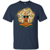 BigProStore African American Women Flower Melanin Popping T-Shirt Afro Girl Rock G200 Gildan Ultra Cotton T-Shirt / Navy / S T-shirt