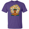 BigProStore African American Women Flower Melanin Popping T-Shirt Afro Girl Rock G200 Gildan Ultra Cotton T-Shirt / Purple / S T-shirt