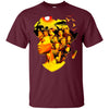 BigProStore African American Women T-Shirt For Pro Black People Melanin Pride Tee G200 Gildan Ultra Cotton T-Shirt / Maroon / S T-shirt
