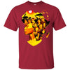 BigProStore African American Women T-Shirt For Pro Black People Melanin Pride Tee G200 Gildan Ultra Cotton T-Shirt / Cardinal / S T-shirt