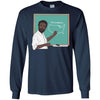 BigProStore Afro Apparel This Is America Pro Black African American Pride T-Shirt G240 Gildan LS Ultra Cotton T-Shirt / Navy / S T-shirt