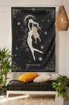 BigProStore Mystic 12 Astrology Signs Tapestry Aquarius Mysterious Medieval Europe Divination Tapestries For Room Tarot Tapestry
