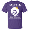 BigProStore Auntie T-Shirt Black Girl Rock African Clothing For Melanin Women Aunt G200 Gildan Ultra Cotton T-Shirt / Purple / S T-shirt