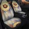 BigProStore Sunflower Seat Covers Autumn Beauty Sunflower Auto Seat Covers Universal Fit (Set of 2 Car Seat Covers Car Seat Cover