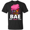 BigProStore Bae Best Auntie Ever T-Shirt African American Apparel For Black Women G200 Gildan Ultra Cotton T-Shirt / Black / S T-shirt