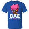 BigProStore Bae Best Auntie Ever T-Shirt African American Apparel For Black Women G200 Gildan Ultra Cotton T-Shirt / Royal / S T-shirt