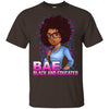 BigProStore Bae Black And Educated Afro Girl Magic T-Shirt For Melanin Women Pride G200 Gildan Ultra Cotton T-Shirt / Dark Chocolate / S T-shirt