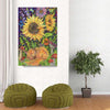 BigProStore Sunflower Fashion Canvas Beautiful Sunflower Grown In The Wind Art Decor Canvas / 32" x 48" Canvas