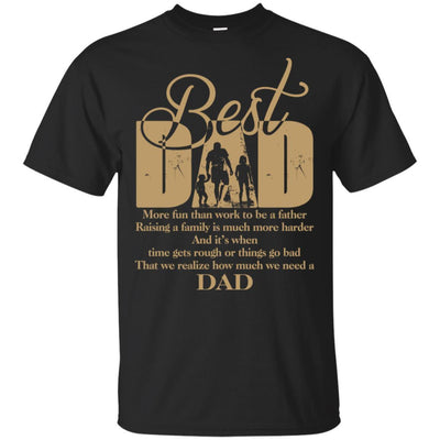 BigProStore Best Dad T-Shirts Special Gift For Daddy Father's Day Men Present Idea G200 Gildan Ultra Cotton T-Shirt / Black / S T-shirt
