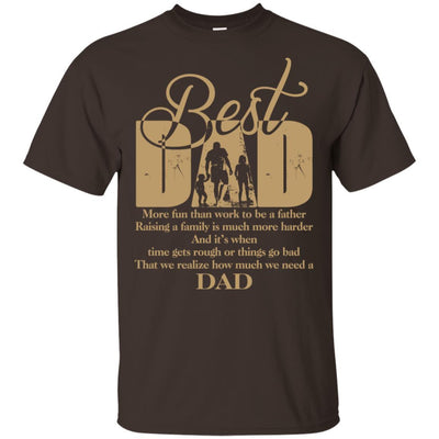 BigProStore Best Dad T-Shirts Special Gift For Daddy Father's Day Men Present Idea G200 Gildan Ultra Cotton T-Shirt / Dark Chocolate / S T-shirt