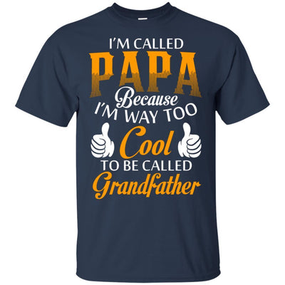 BigProStore Best Father's Day Gift Idea For Dad Grandpa I'm Called Papa T-Shirt G200 Gildan Ultra Cotton T-Shirt / Navy / S T-shirt