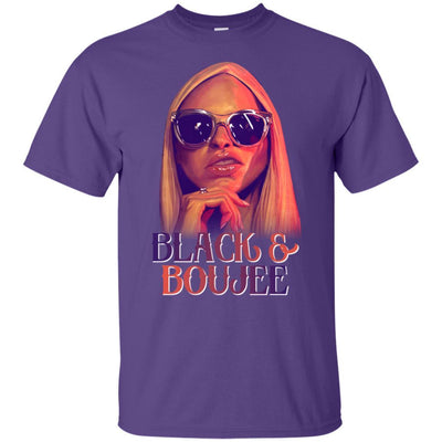 BigProStore Black And Boujee T-Shirt African American Clothing For Pro Afro Girl G200 Gildan Ultra Cotton T-Shirt / Purple / S T-shirt