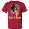 BigProStore Black And Boujee T-Shirt African Clothing For Melanin Poppin Afro Girl G200 Gildan Ultra Cotton T-Shirt / Cardinal / S T-shirt